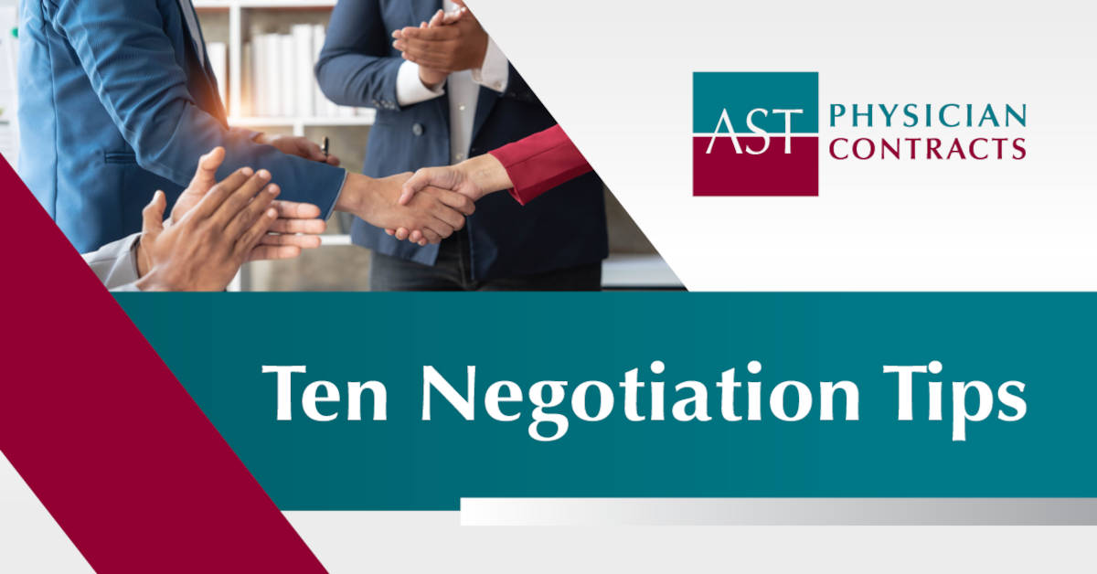 Ten Negotiation Tips Snapshot