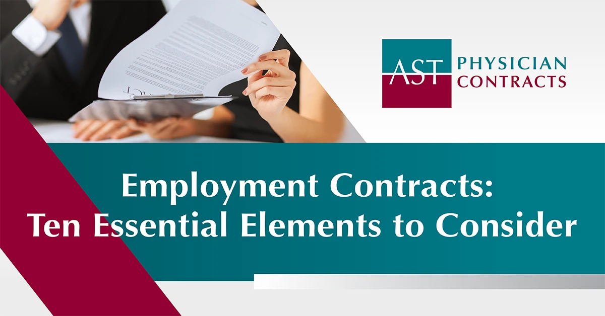 Employment Contracts: Ten Essential Elements to Consider Snapshot